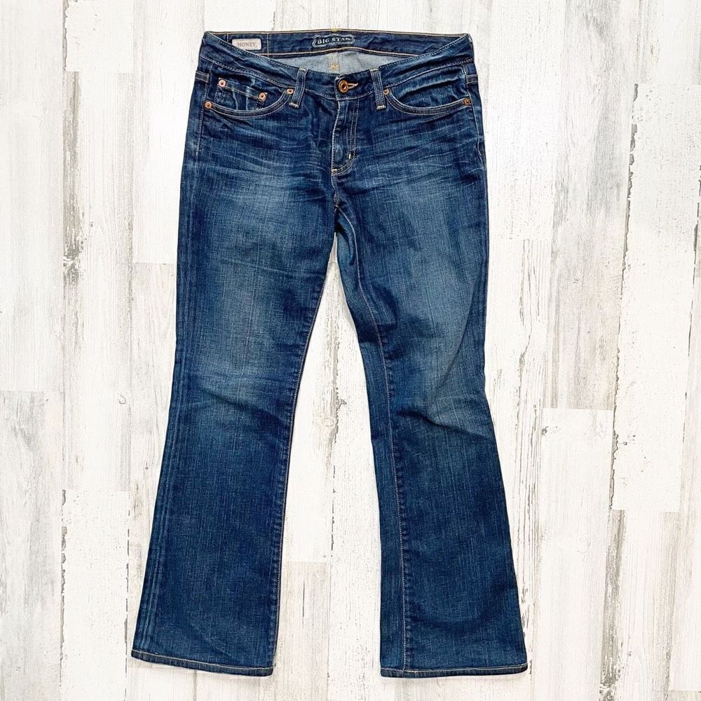Big Star Low Rose Honey Bootcut Jeans size 27 R